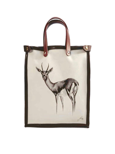 Small gazelle - Vertical tote