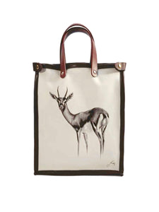 Small gazelle - Vertical tote