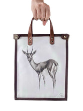 Load image into Gallery viewer, large gazelle - Vertical tote