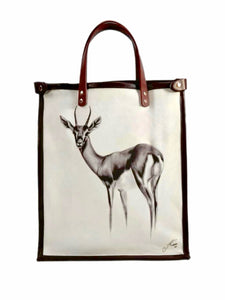 large gazelle - Vertical tote