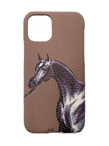 Real calfskin Leather “iPhone11 case”