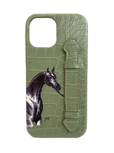 Embossed Croco Leather “iPhone 11/12 case”