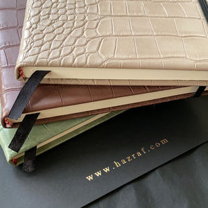 Embossed Leather Notebooks