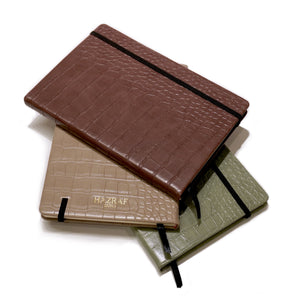 Embossed Leather Notebooks