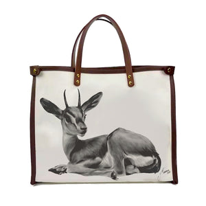 Arabian Gazelle - canvas bag